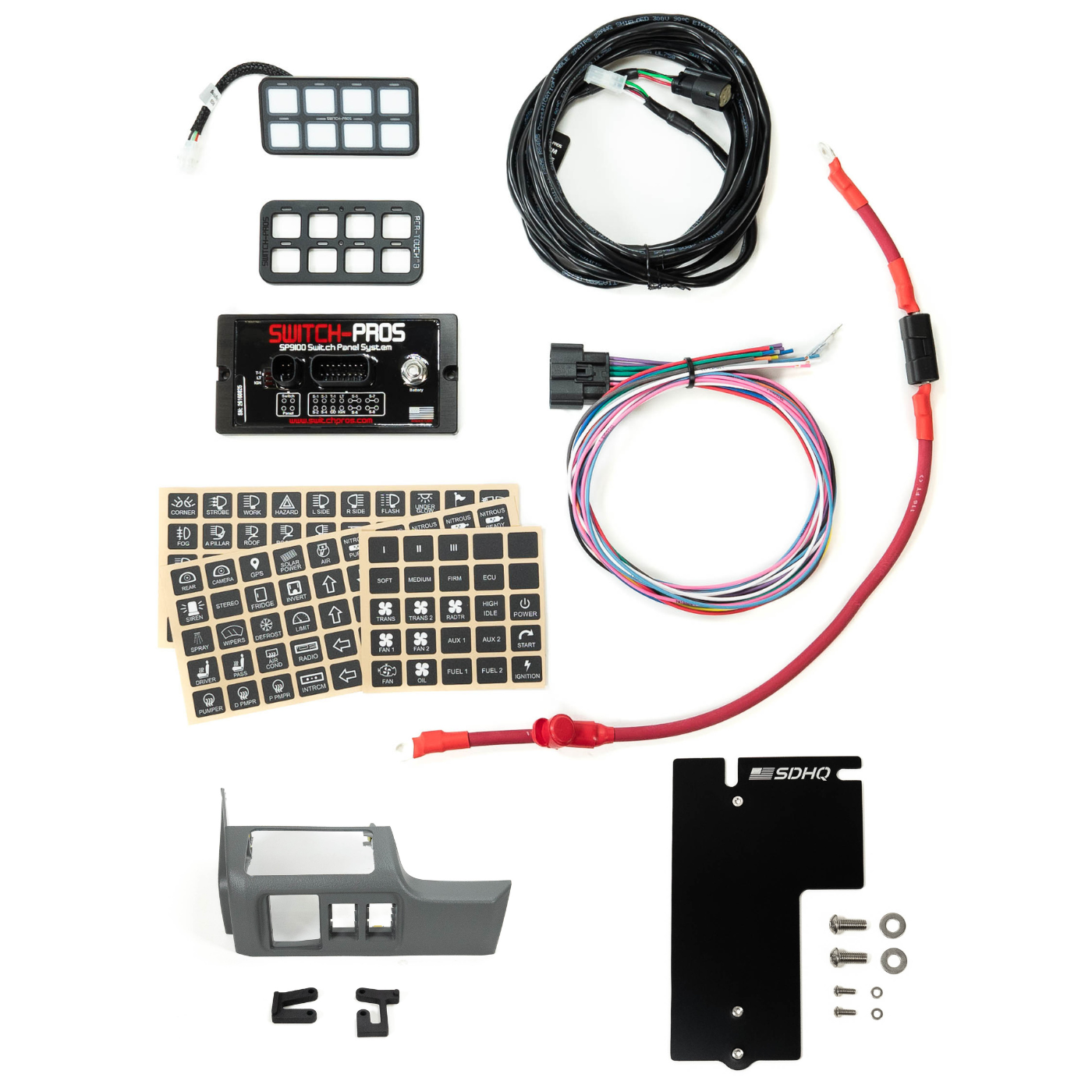 '10-24 Toyota 4Runner SDHQ Built Complete Switch Pros Mounting Kit