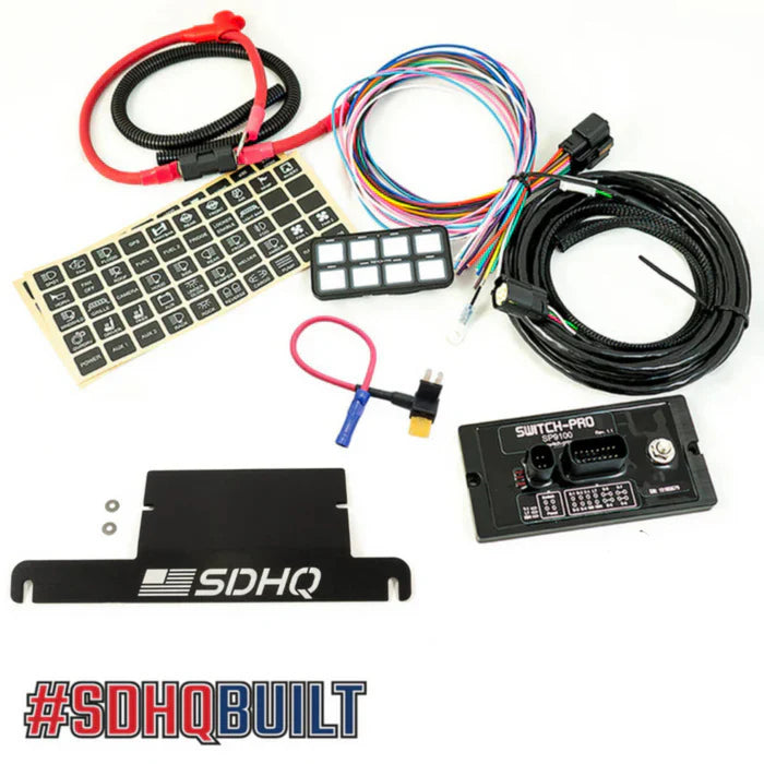 '20-23 Jeep JT SDHQ Built Complete Switch Pros Mounting System