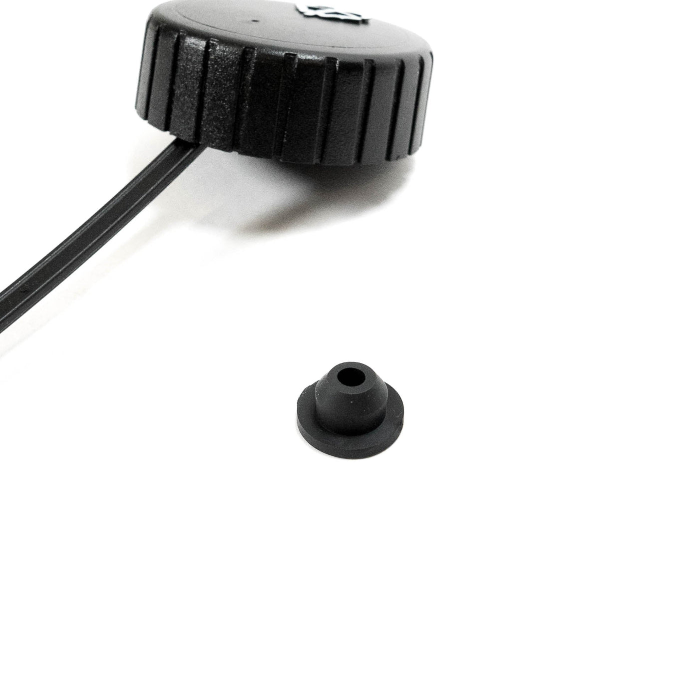 SDHQ Built Windshield Wiper Bottle Relocation Kit - Replacement Parts SEAL UP CLOSE TO SHOW SHAPE AND SIZE REFERENCE