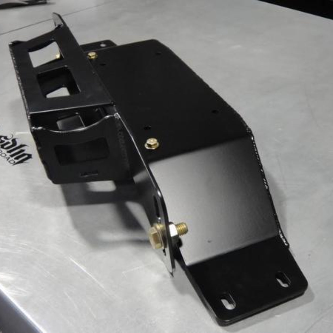'15-17 Non-Ecoboost Ford F150 SDHQ Built Winch Mount Display of Included Parts 