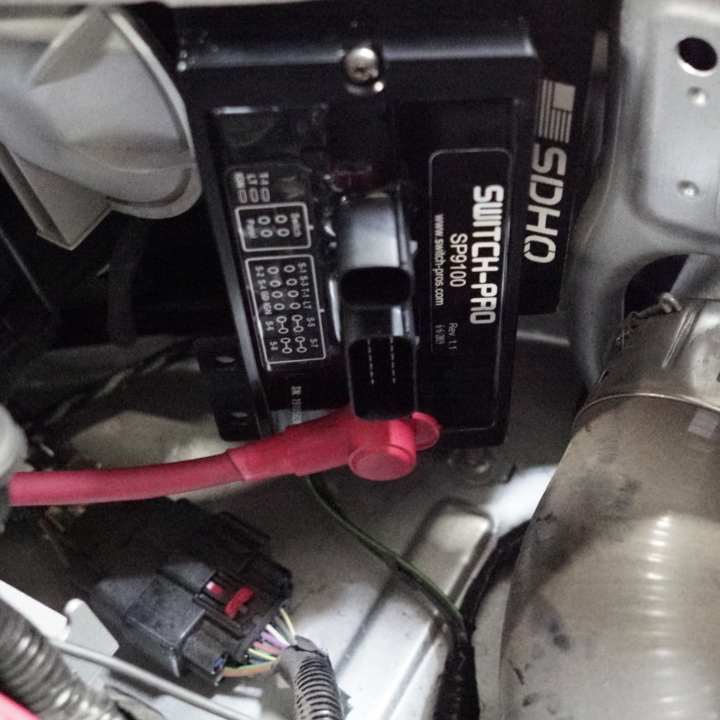 '19-23 Ford Ranger SDHQ Built Switch Pros Power Module Mount display Installed 