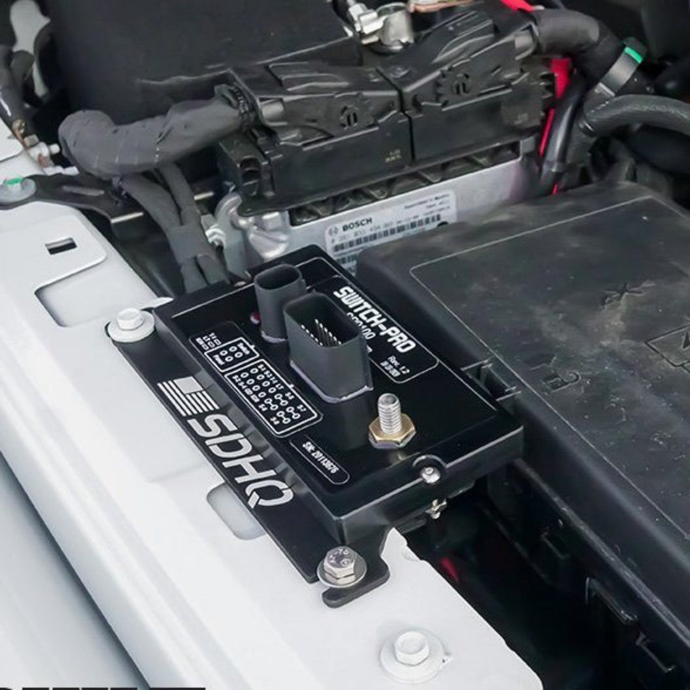'20-Current Jeep JL EcoDiesel/V8 SDHQ Built Switch-Pros Power Module Mount Installed Display 