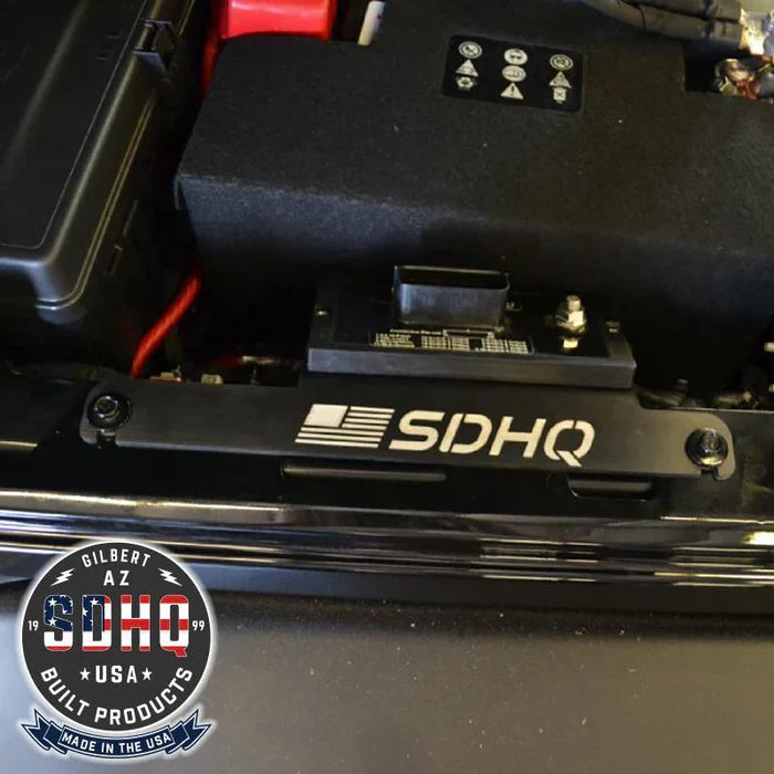 '18-23 Jeep JL SDHQ Built Switch-Pros Power Module Mount Display of Power Module Mount Installed 