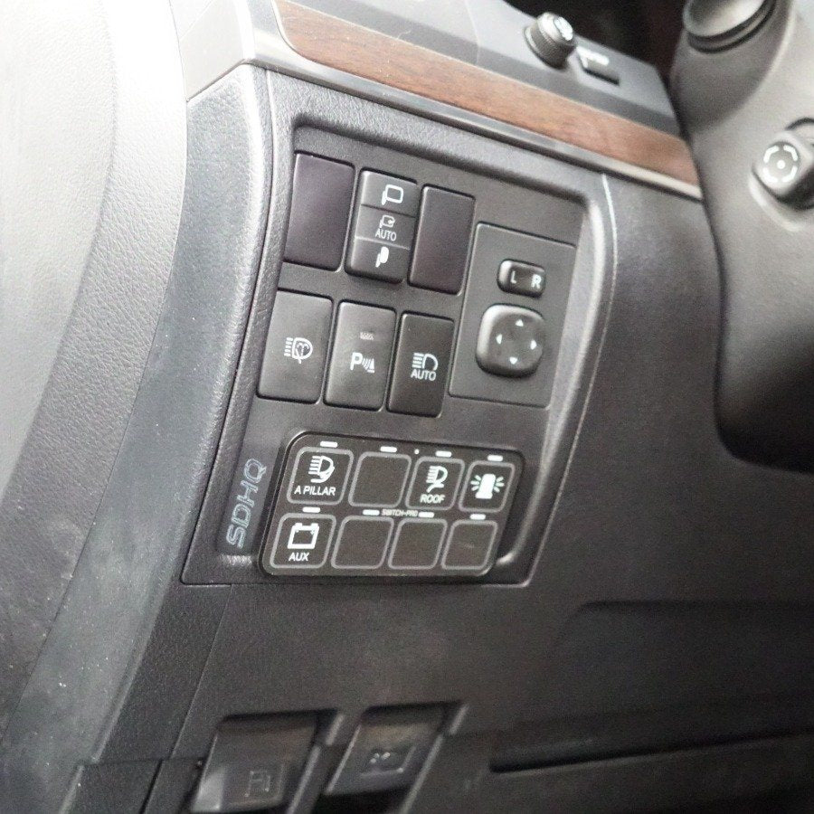 '08-21 Toyota Land Cruiser SDHQ Built Switch Pros Keypad Mount Installed Display 