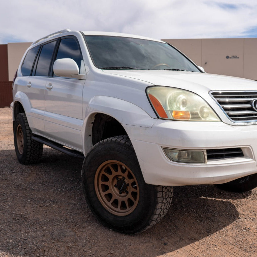 '03-09 Lexus GX470 SDHQ Built Rock Sliders display Installed 