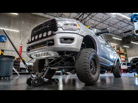 '19-24 Ram 2500/3500 HD Intercooler Skid Plate System informative video