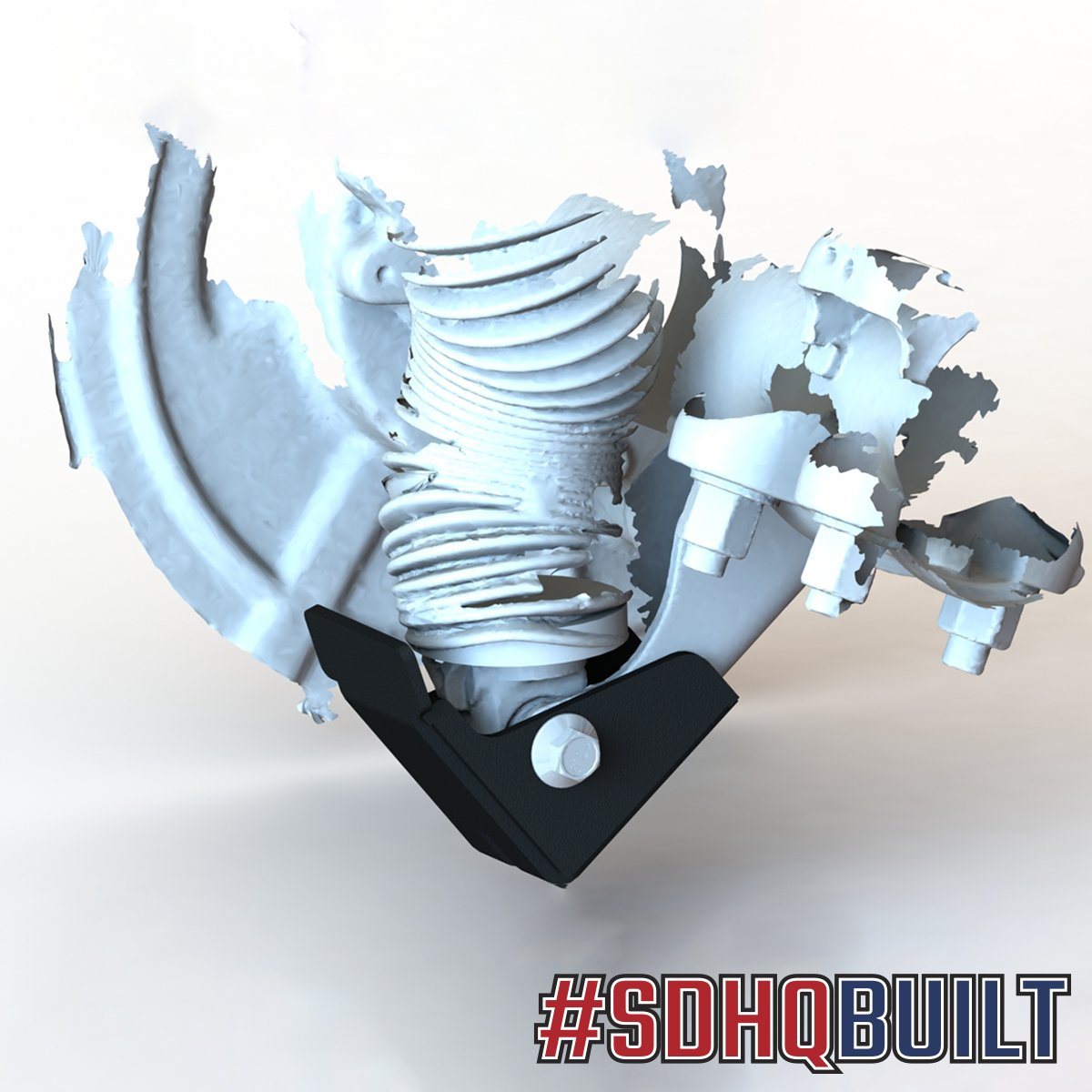 '09-22 Ford F-150 SDHQ Built Rear Shock Guards Design 