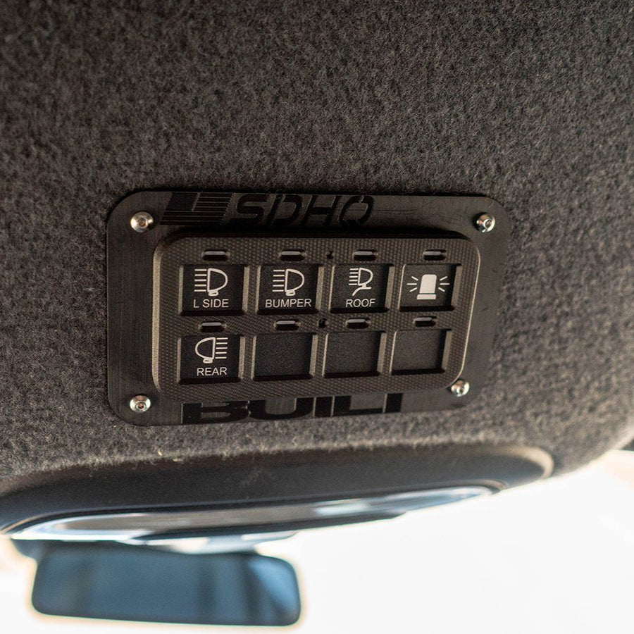 SDHQ Built Universal Switch-Pros SP-9100 Keypad Mount installed 